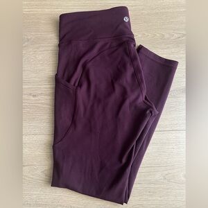 Lululemon Deep Purple Leggings